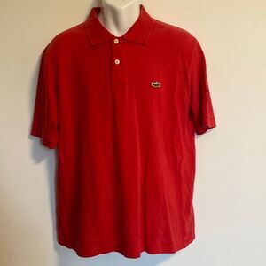 Lacoste red tee-shirts